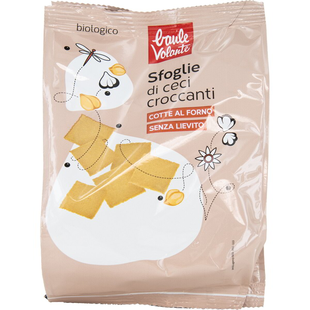 Sfoglie di ceci croccanti