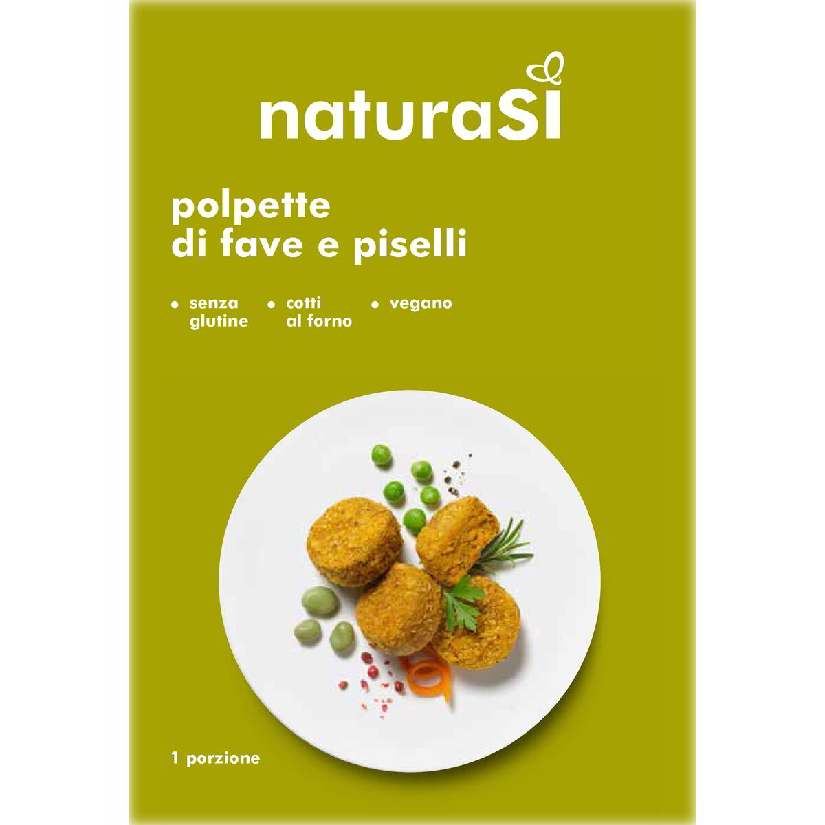 Polpette di fave e piselli