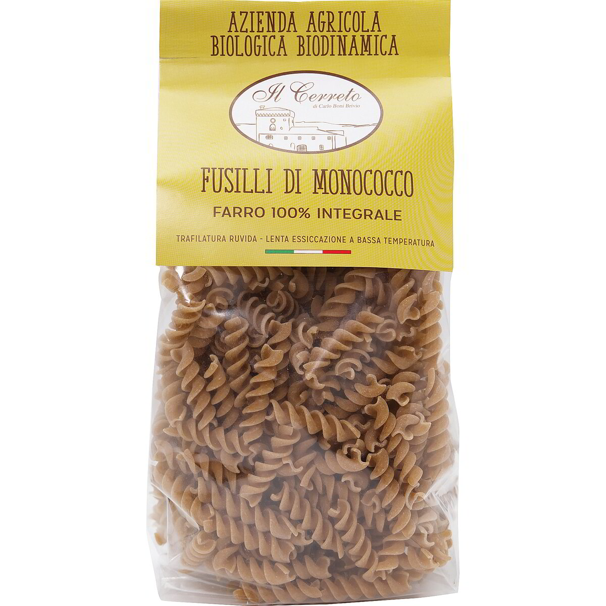 Fusilli di farro monococco integrale