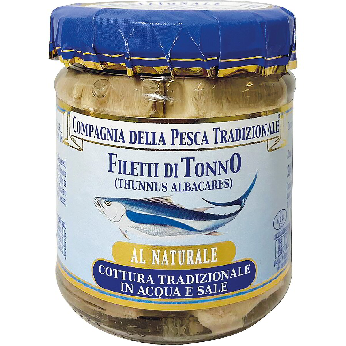 Filetti di tonno al naturale