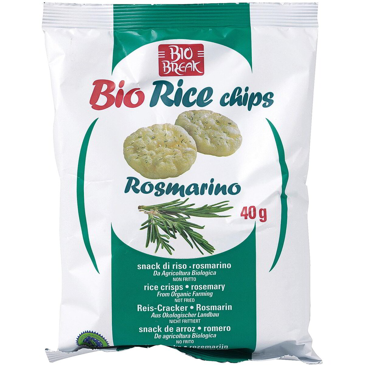 Rice chips al rosmarino - snack riso e mais