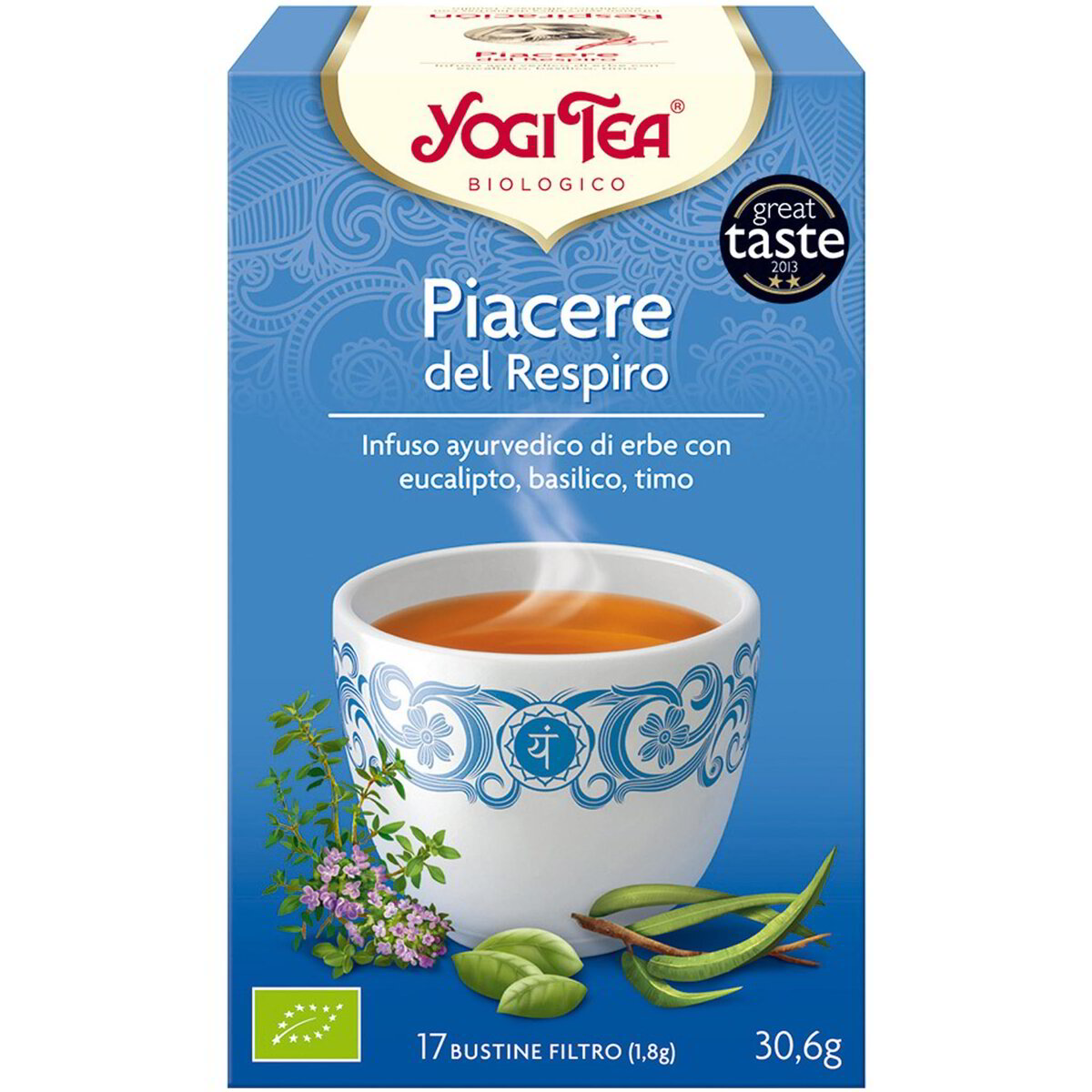 Tisana eucalipto basilico e timo Piacere del Respiro