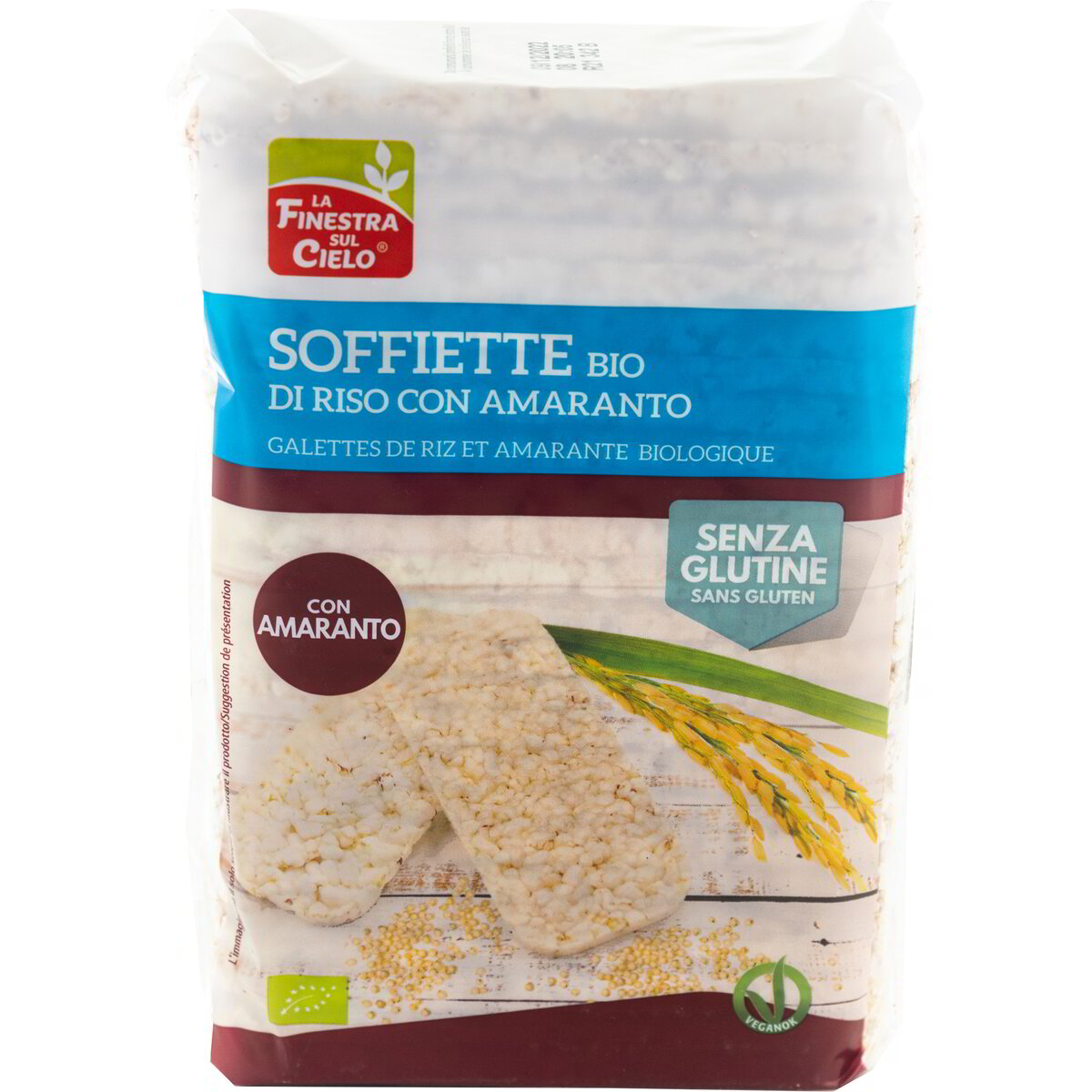 Gallette Soffiette di riso con amaranto