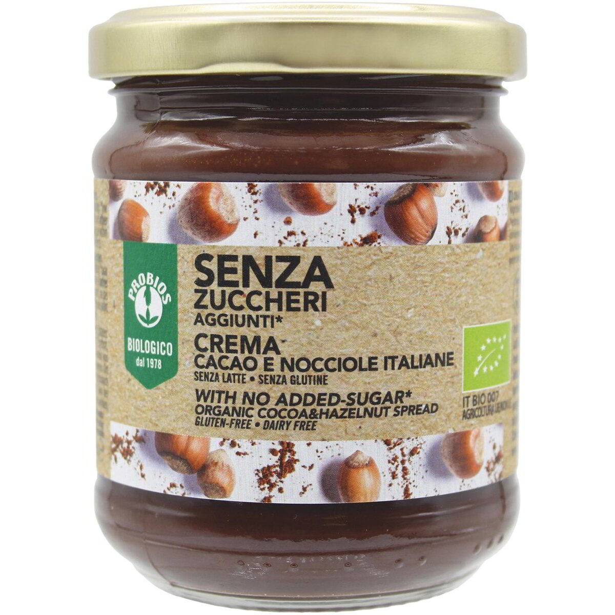 Crema spalmabile al cacao e nocciole italiane