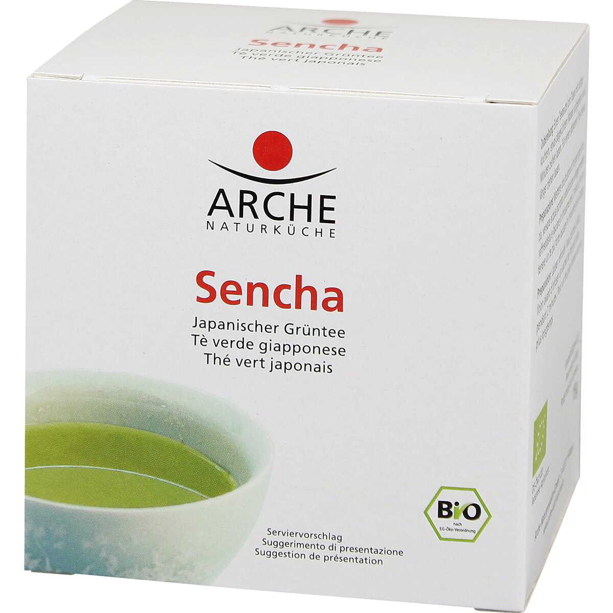 Tè verde Sencha in filtro