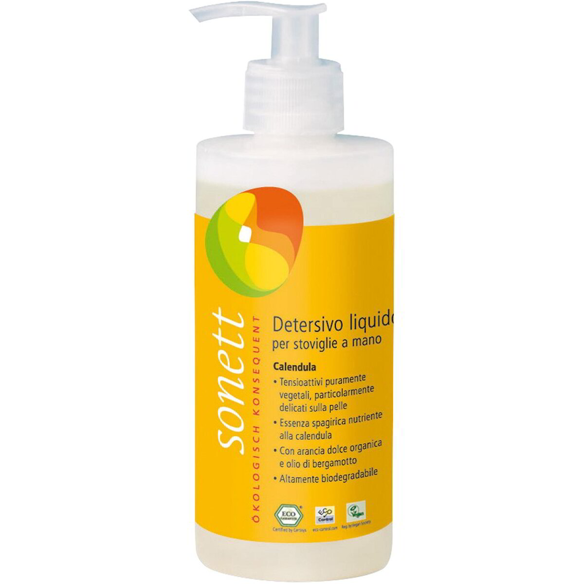 Detersivo liquido per piatti alla calendula