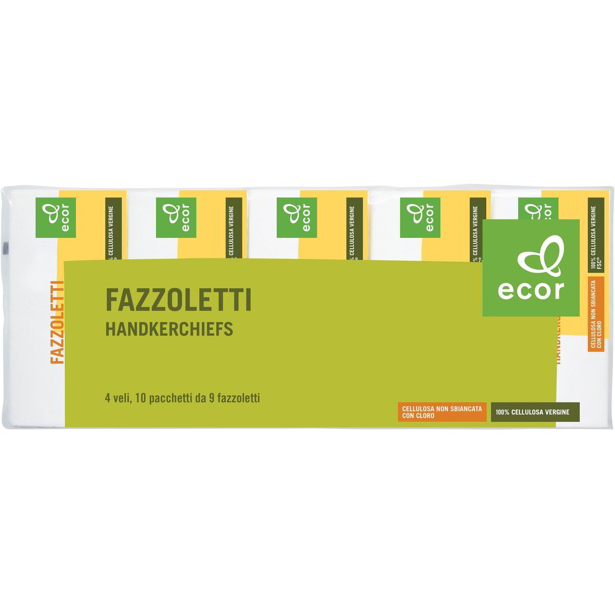 Fazzoletti di carta 4 veli