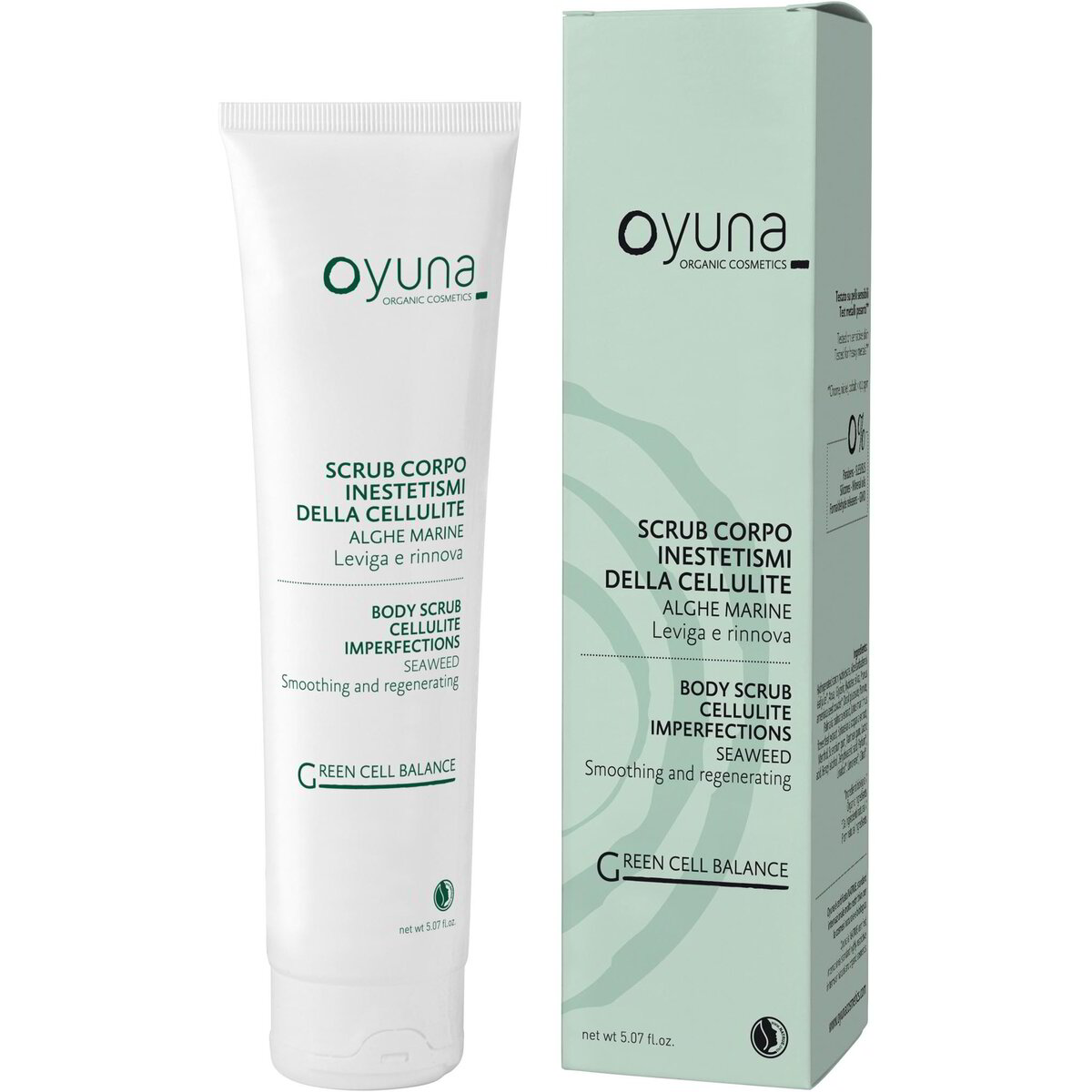 Scrub corpo Green Cell Balance alle alghe marine