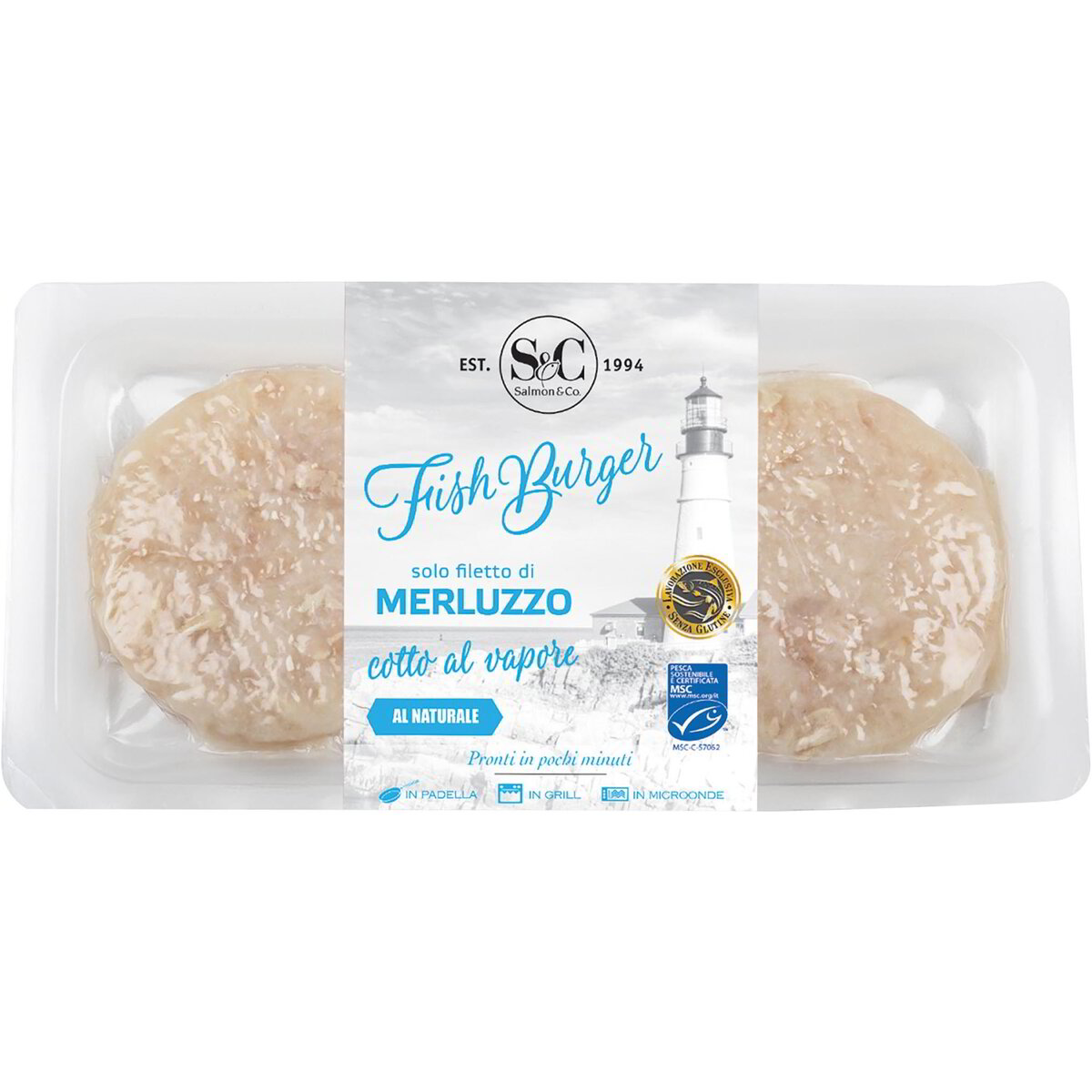 Fishburger di merluzzo