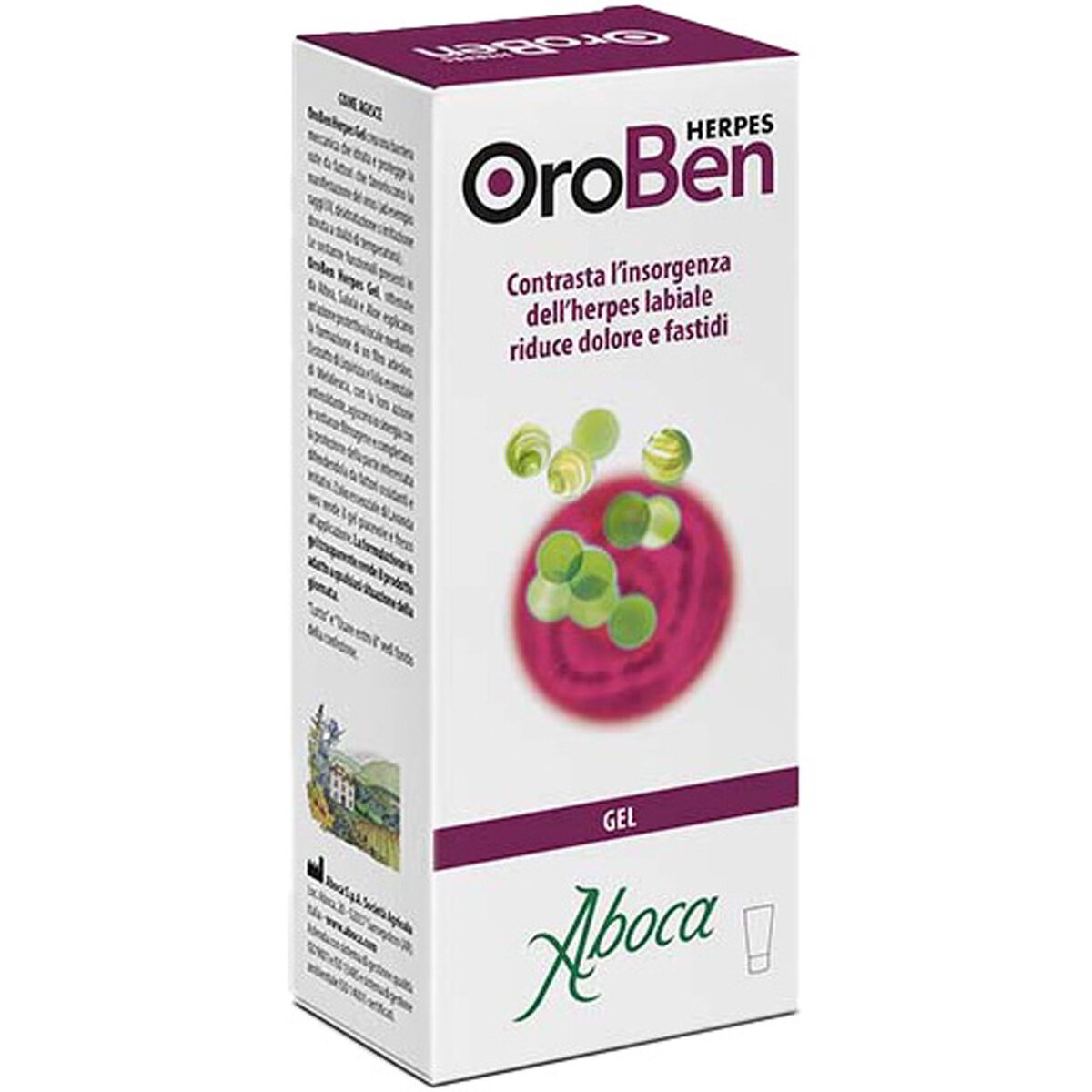 Oroben herpes gel