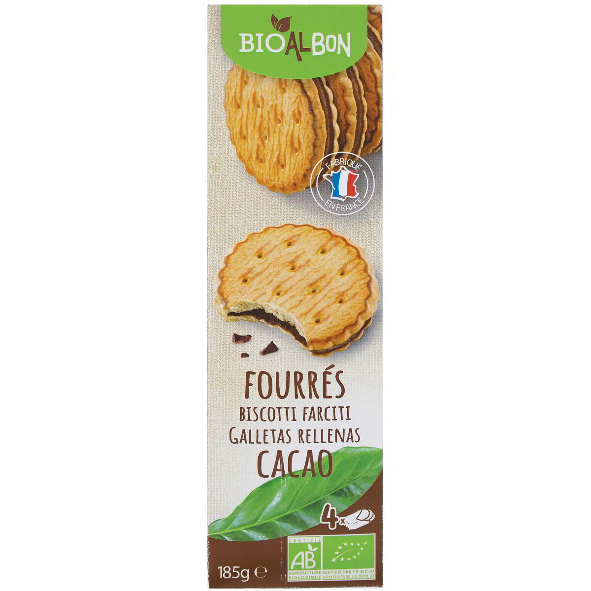 Biscotti farciti al cacao