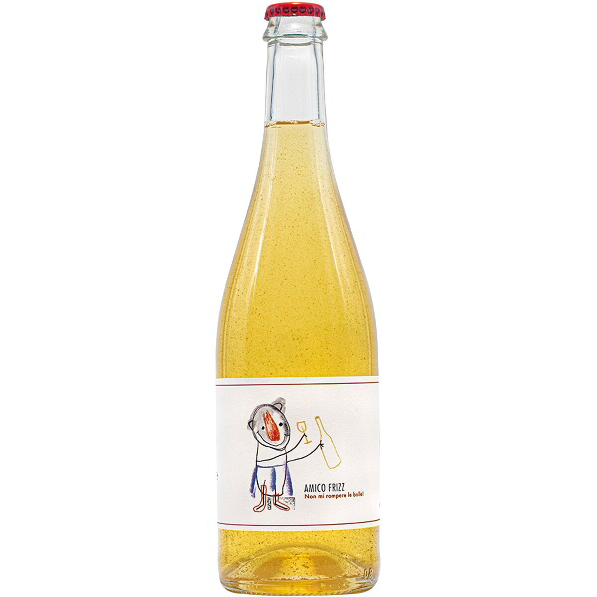 Vino bianco non filtrato "Amico Frizz"