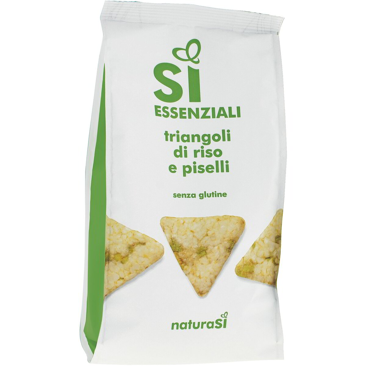 Triangoli di riso e piselli