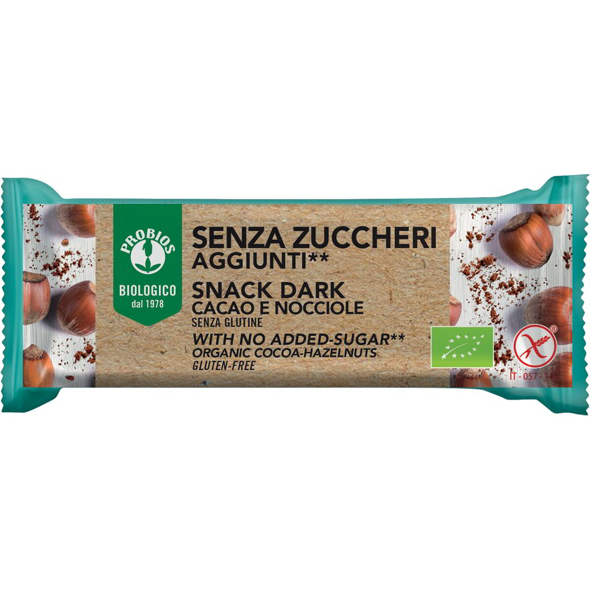 Snack dark cacao e nocciole