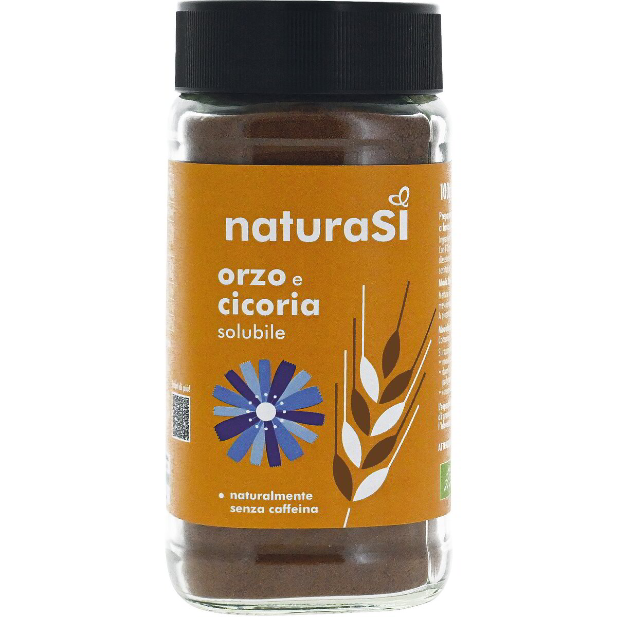 Orzo e cicoria solubile