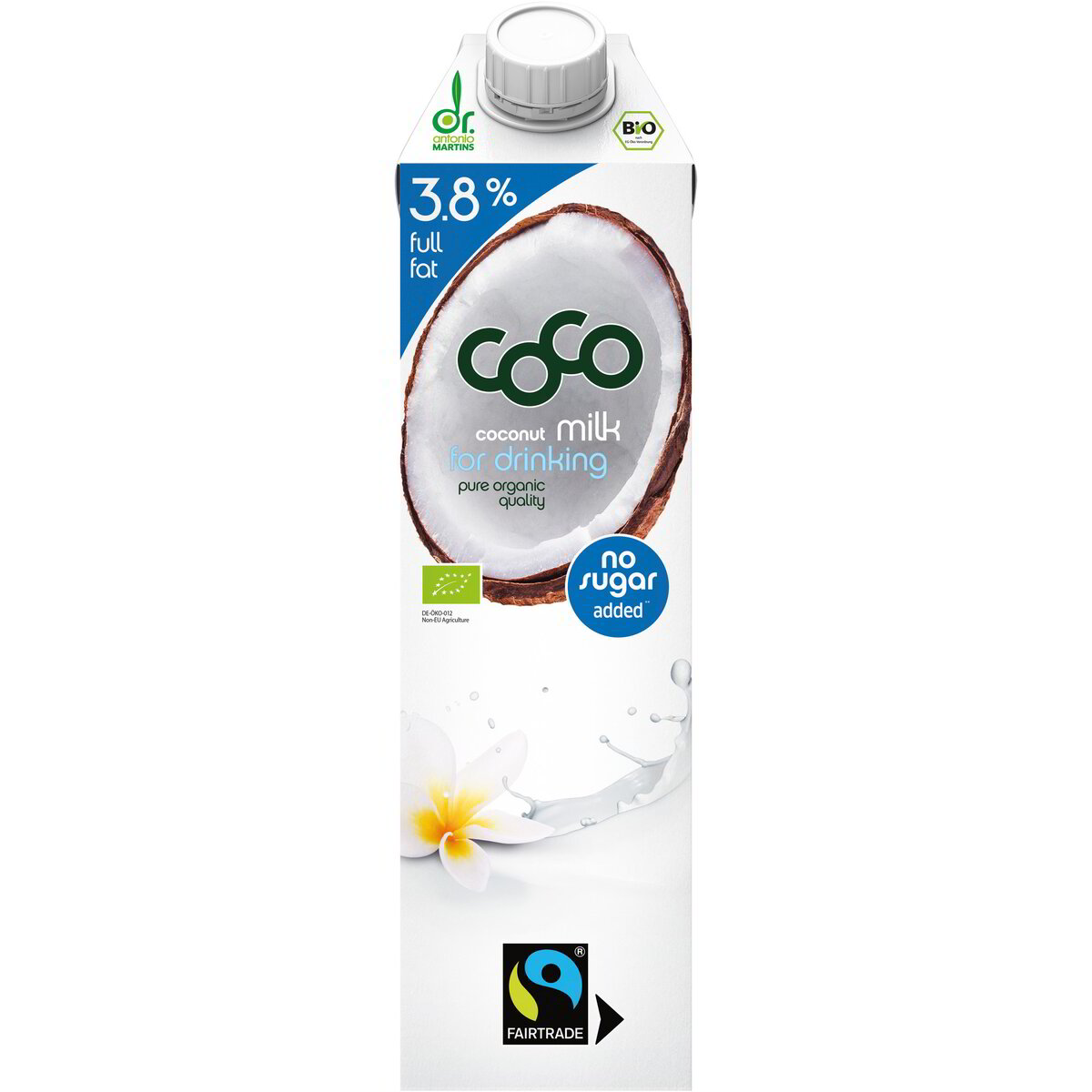 Latte di cocco 3,8% di grassi