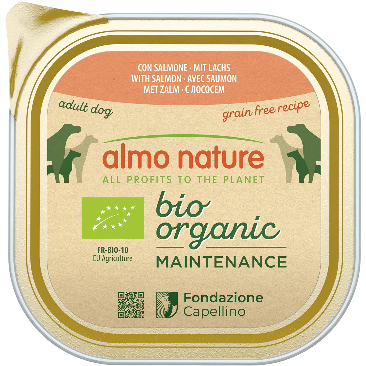 Paté con salmone Adult dog - 300 g