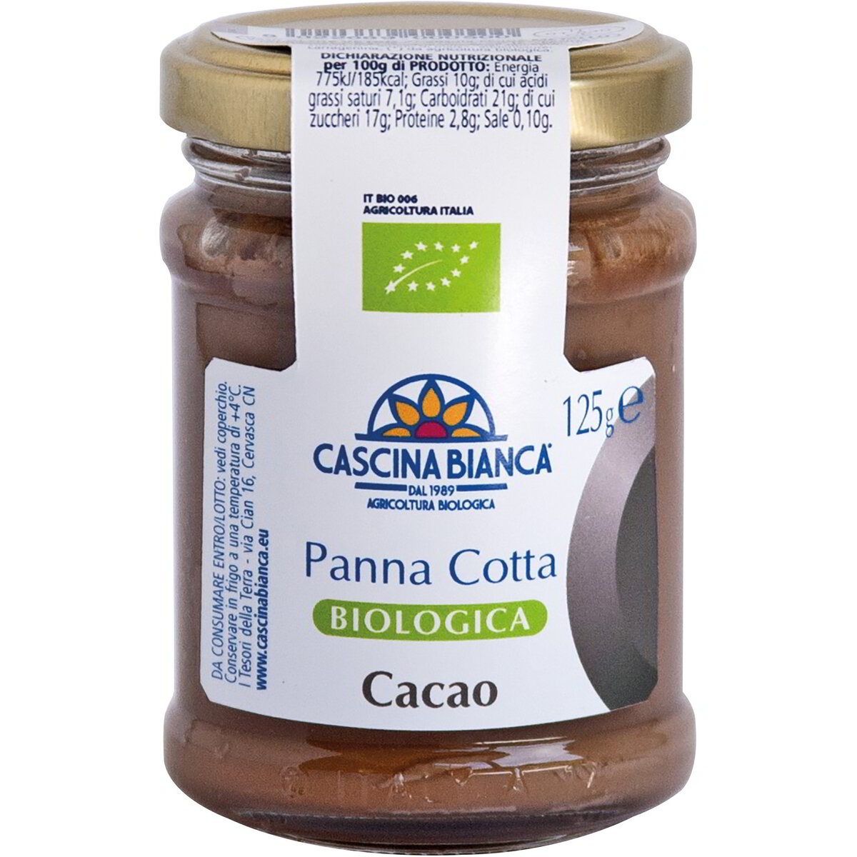 Panna cotta al cacao