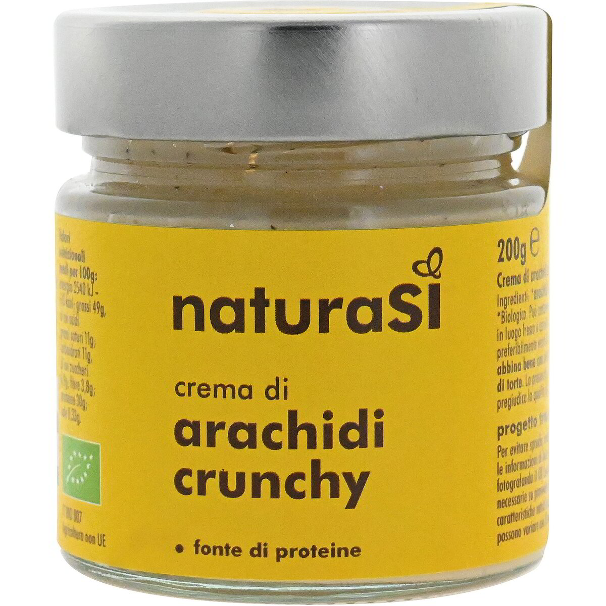 Crema di arachidi crunchy