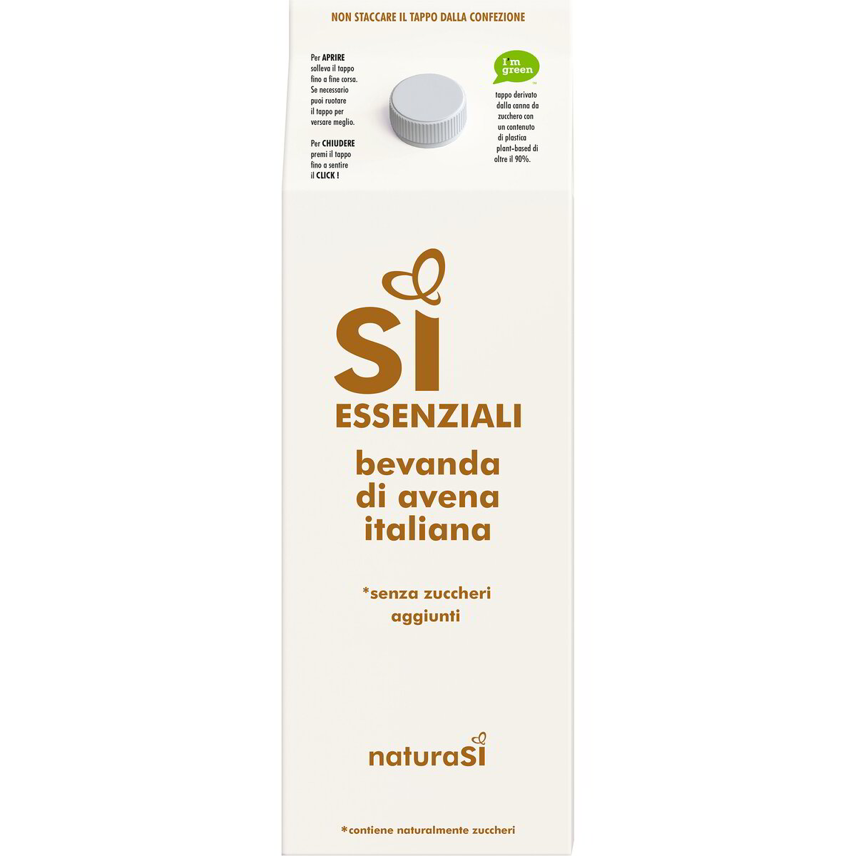 Bevanda di avena italiana