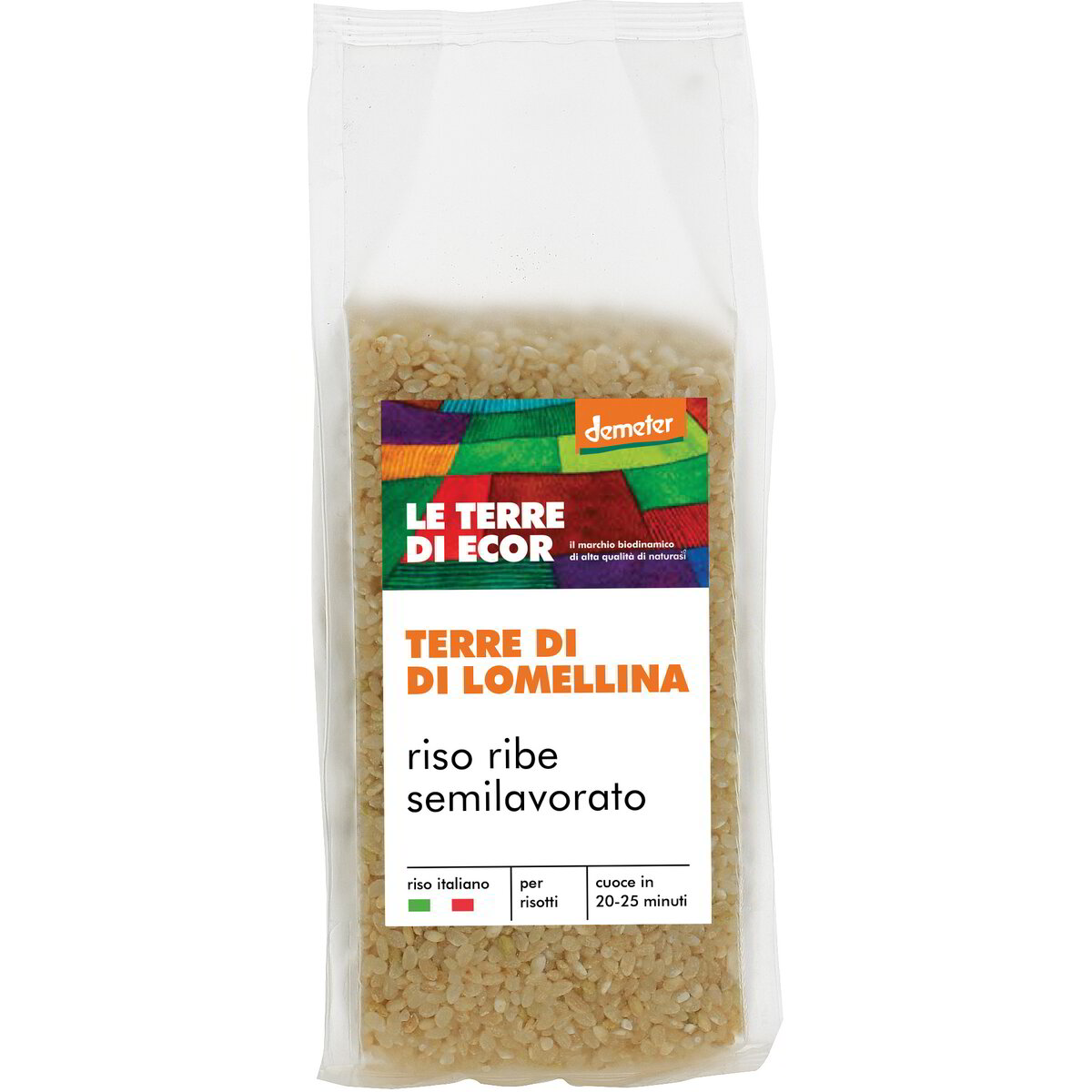Riso ribe biodinamico semilavorato 500g