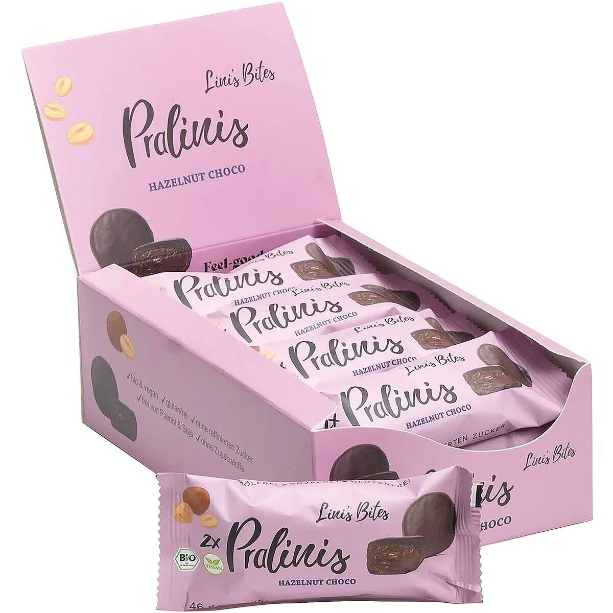 Pralinis con nocciole e cioccolato