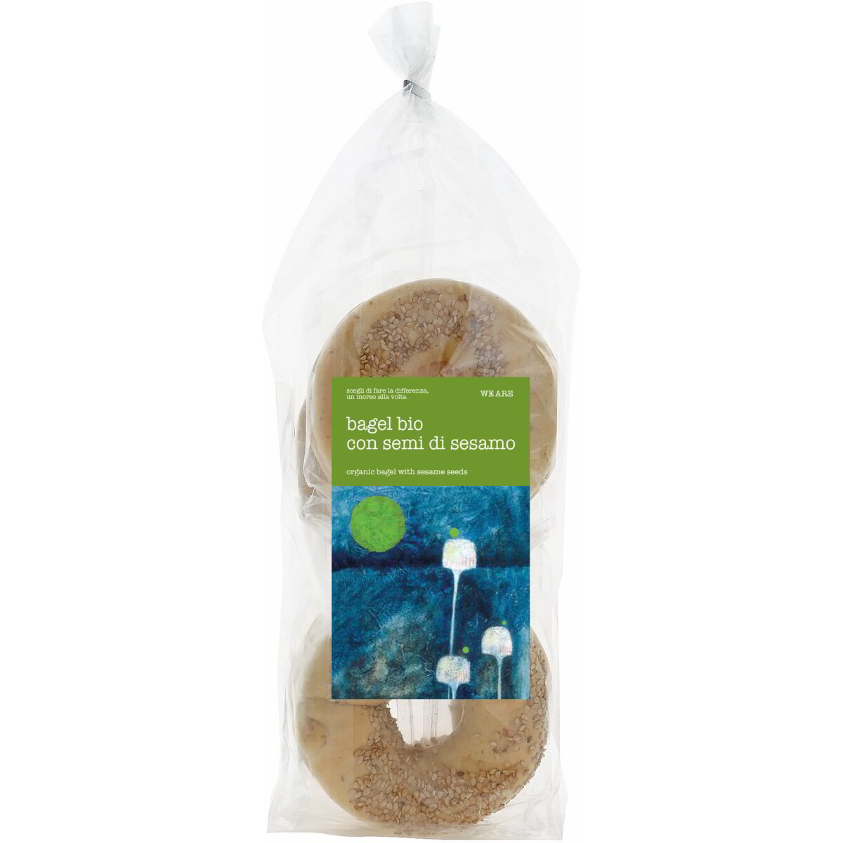 Bagel bio con semi di sesamo