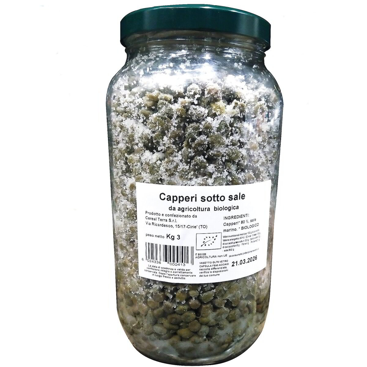 Capperi sotto sale