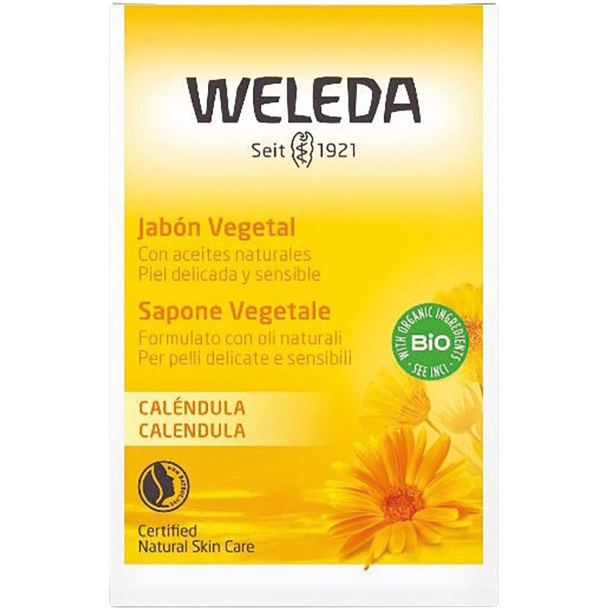 Sapone vegetale alla calendula Baby