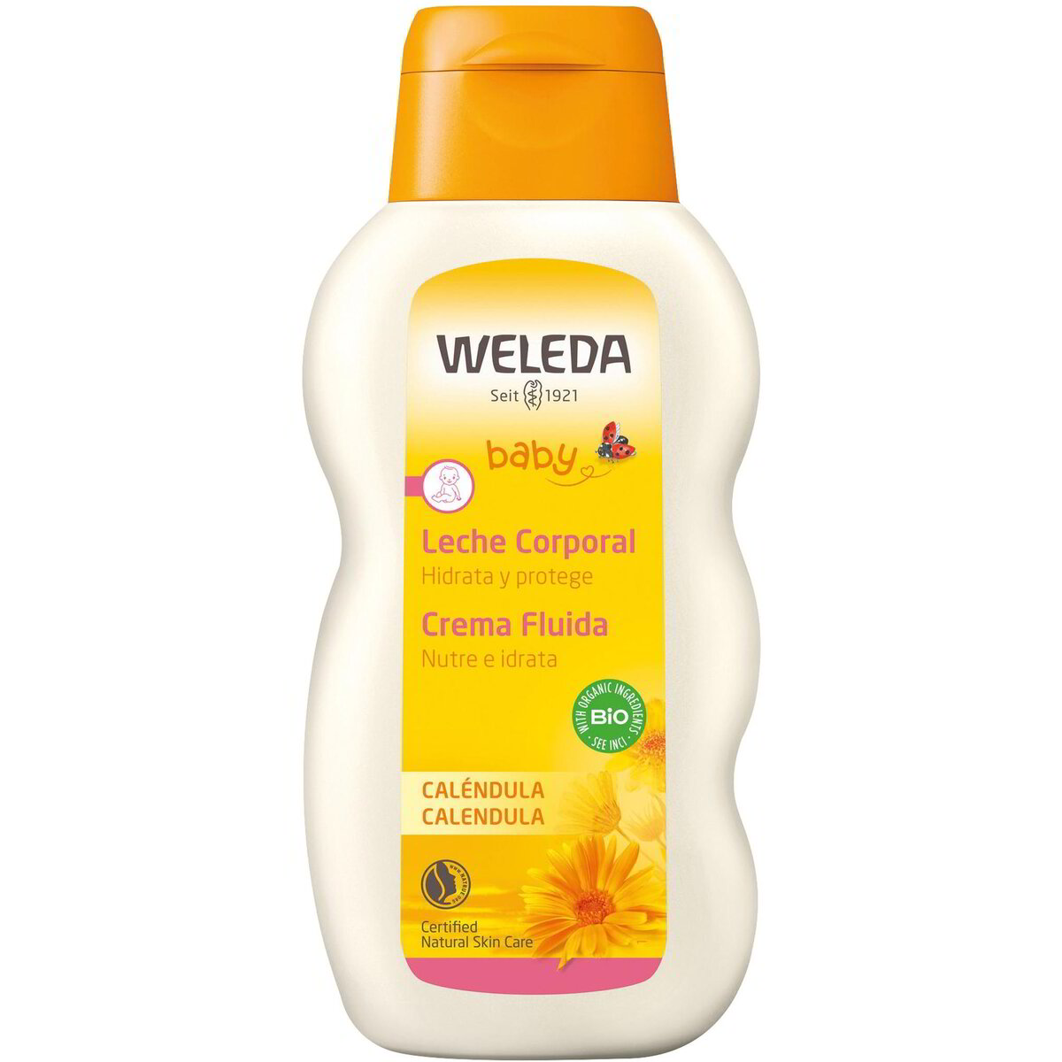 Crema corpo fluida alla calendula Baby
