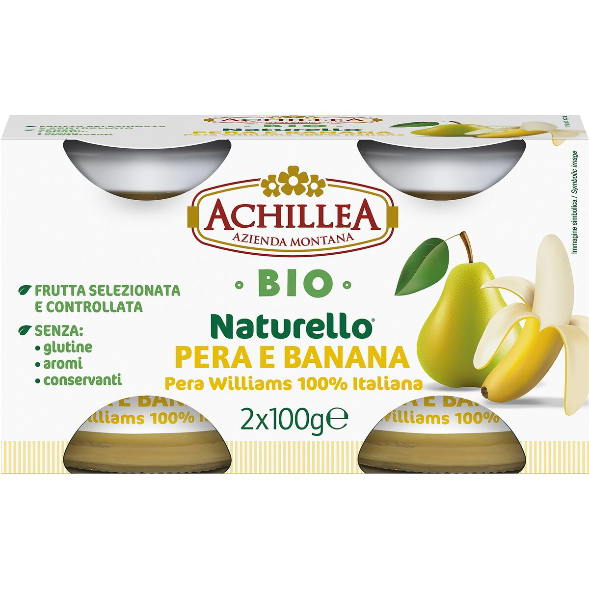 Naturello pera e banana