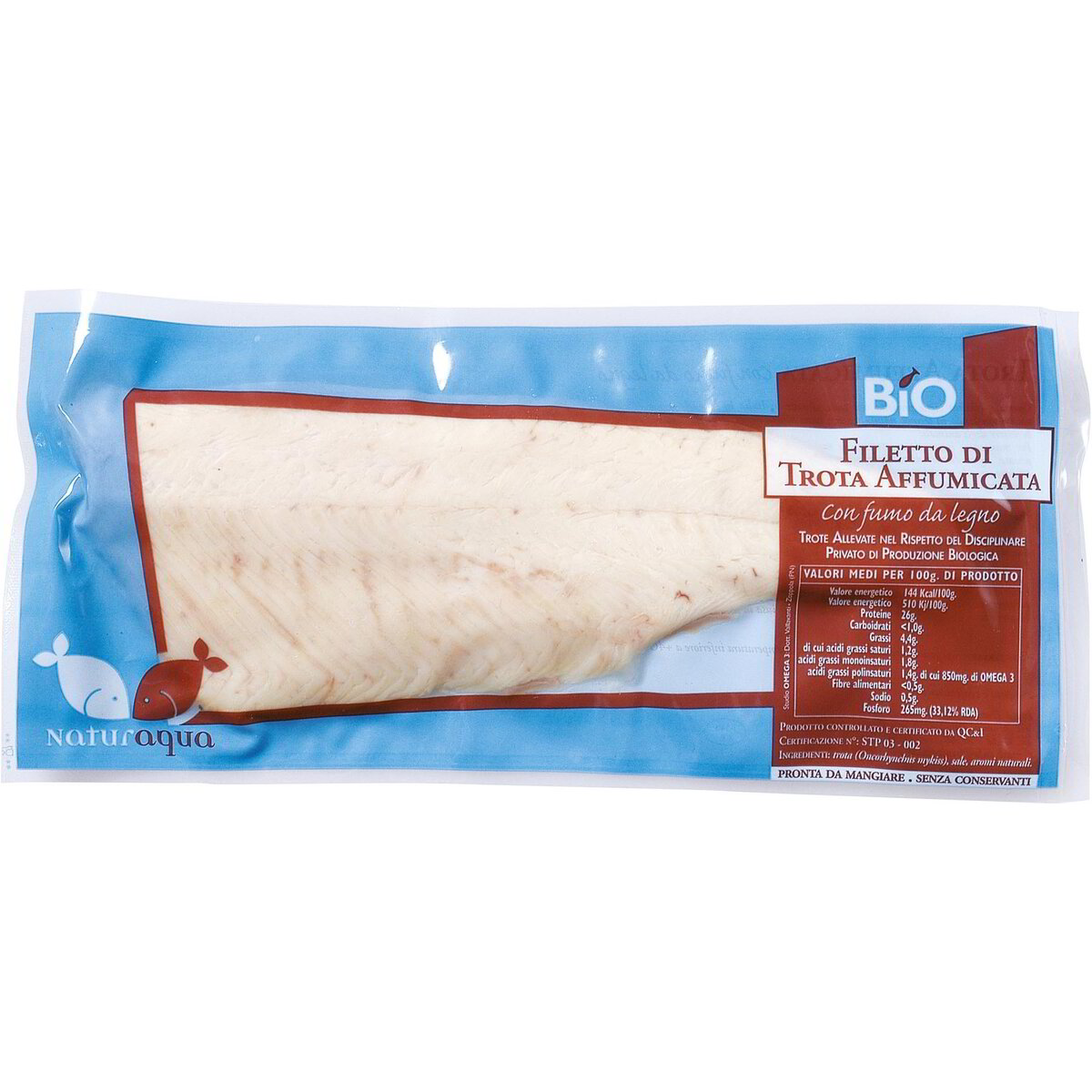 Filetto di trota affumicata