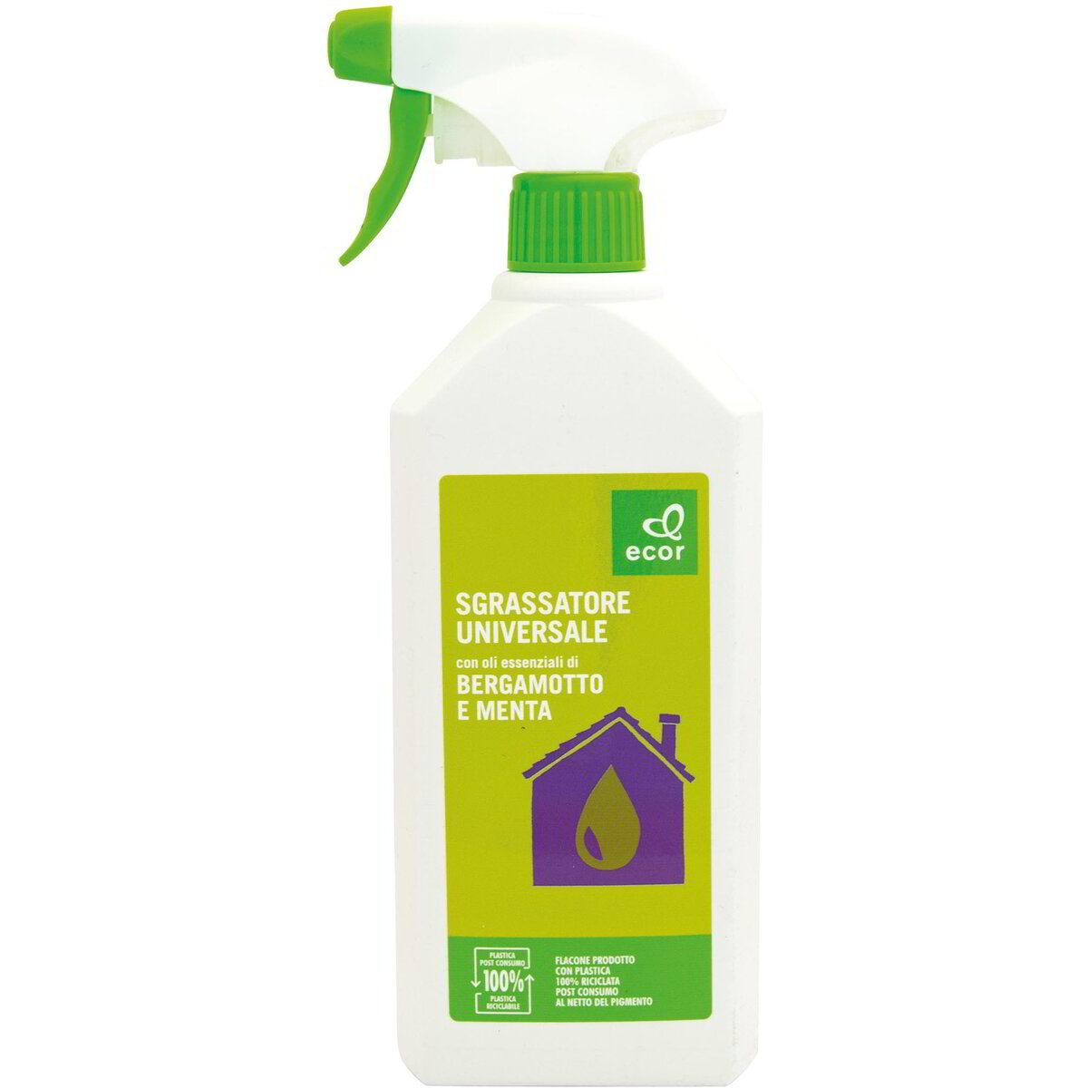 Sgrassatore universale spray Bergamotto e Menta