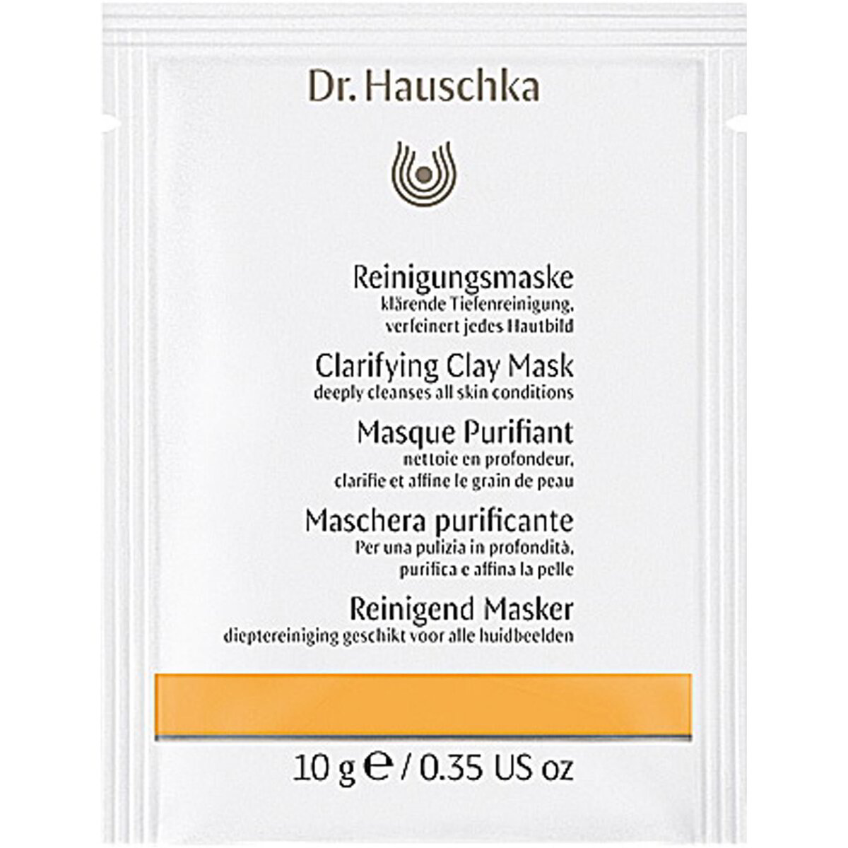 Maschera viso detergente e purificante - in bustina 10ml