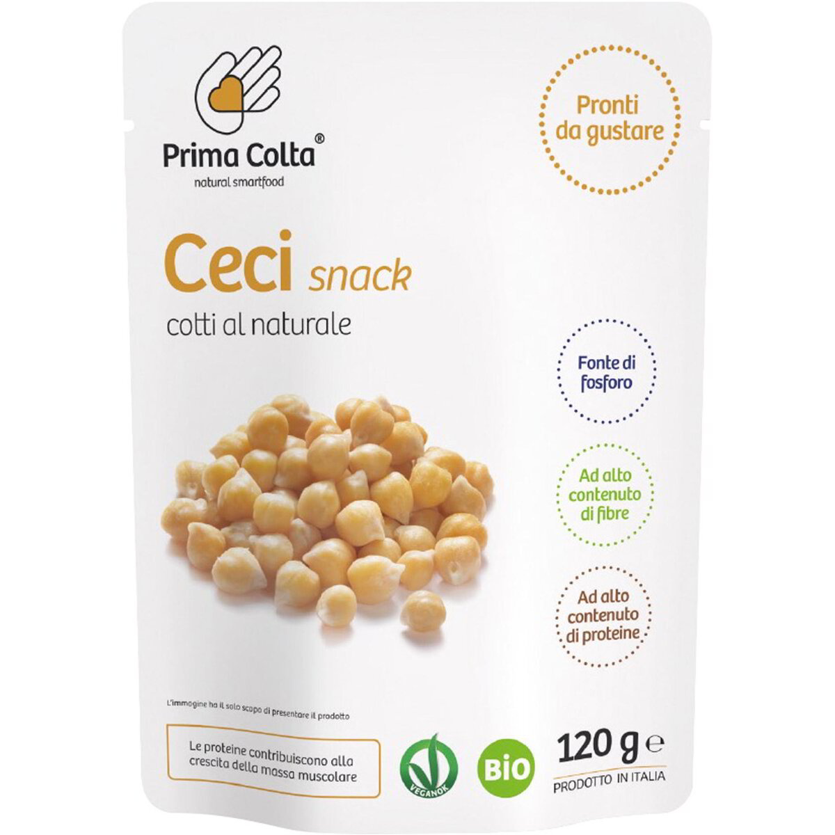 Ceci snack cotti al naturale