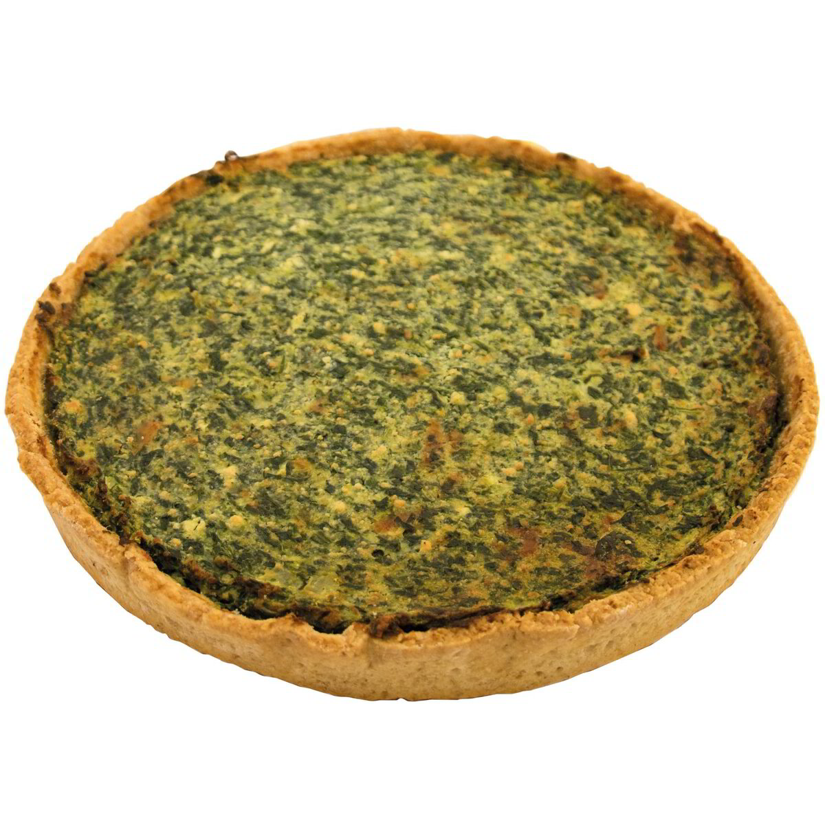 Torta salata con ricotta spinaci e Gran Lessinia