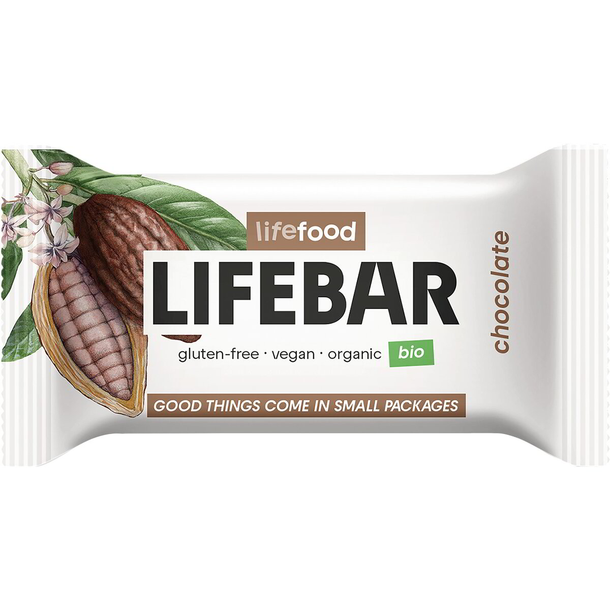 Mini barretta raw al cioccolato