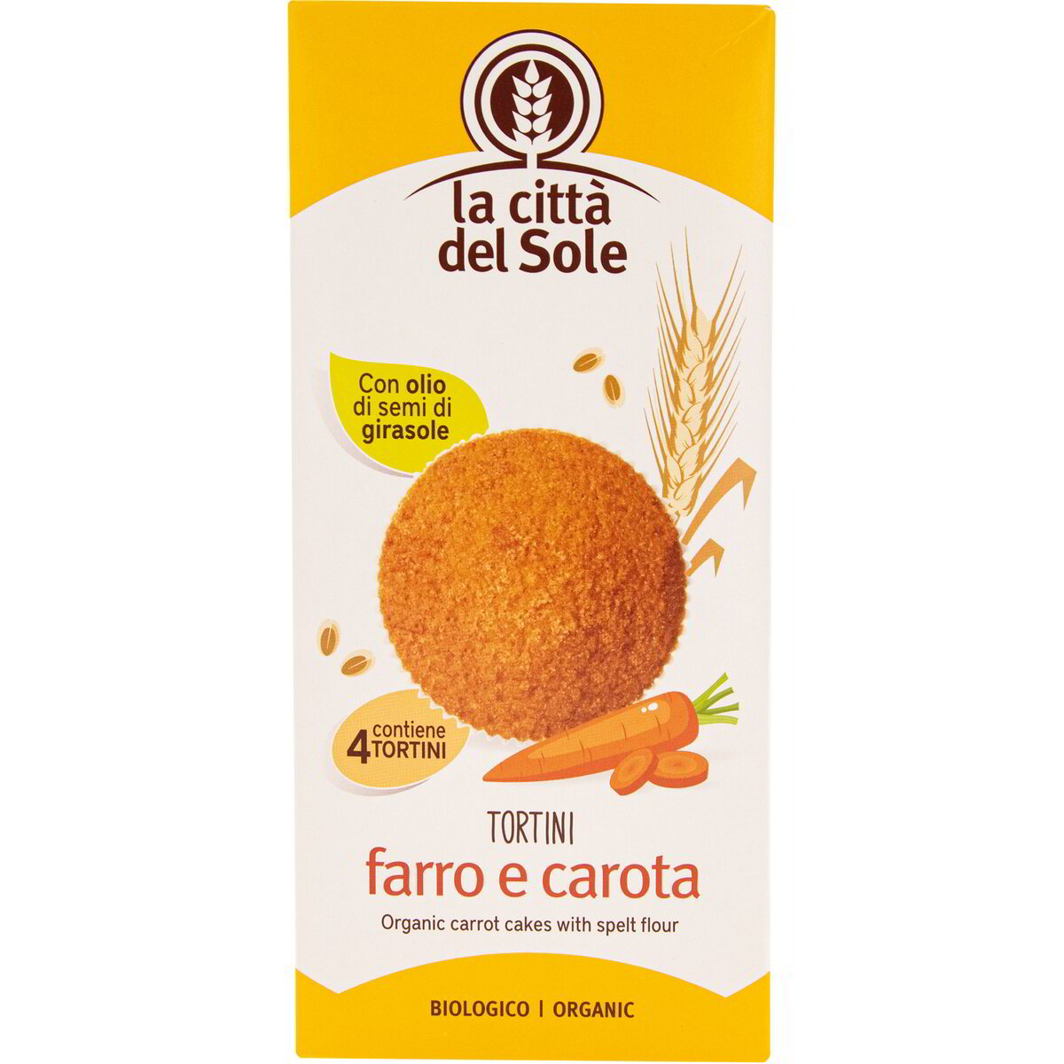Tortini di farro alla carota