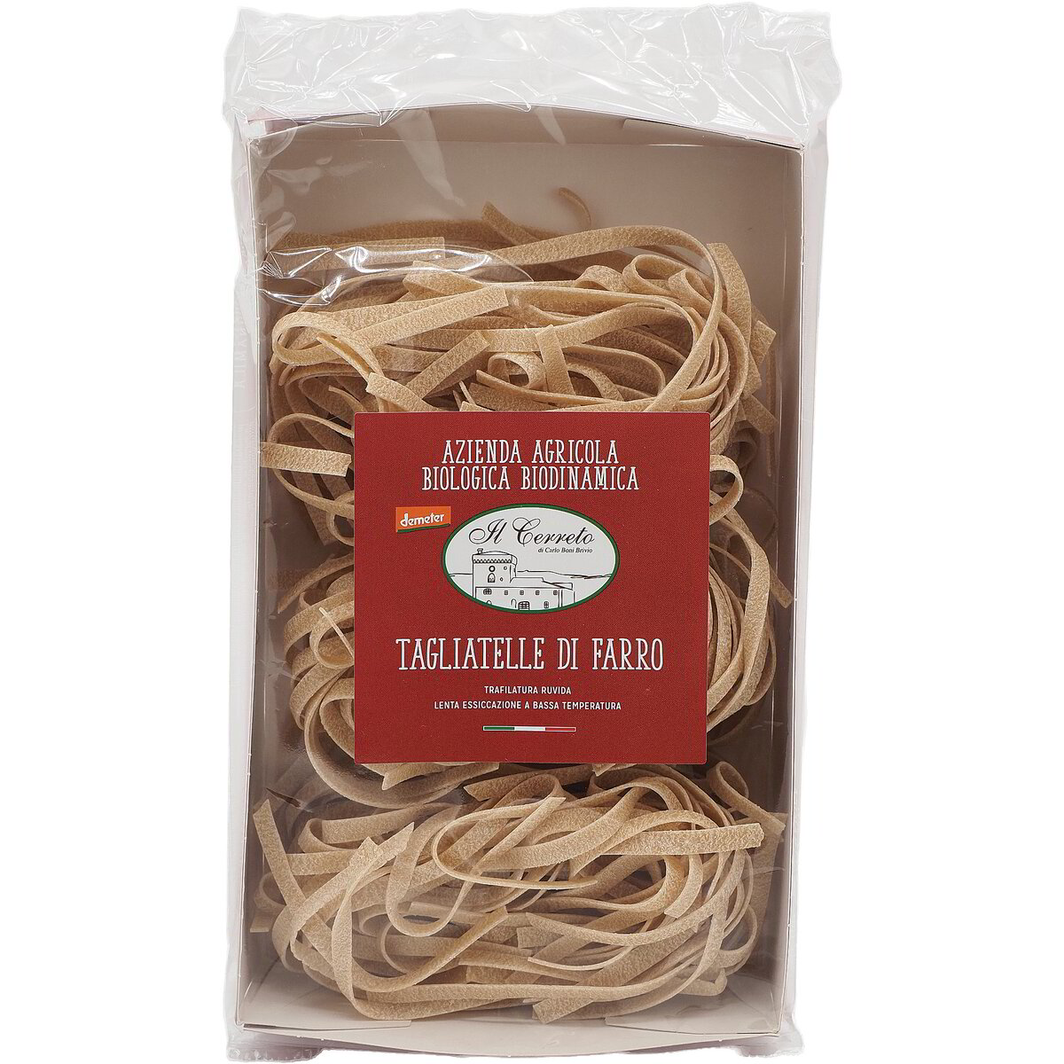 Tagliatelle di farro dicocco