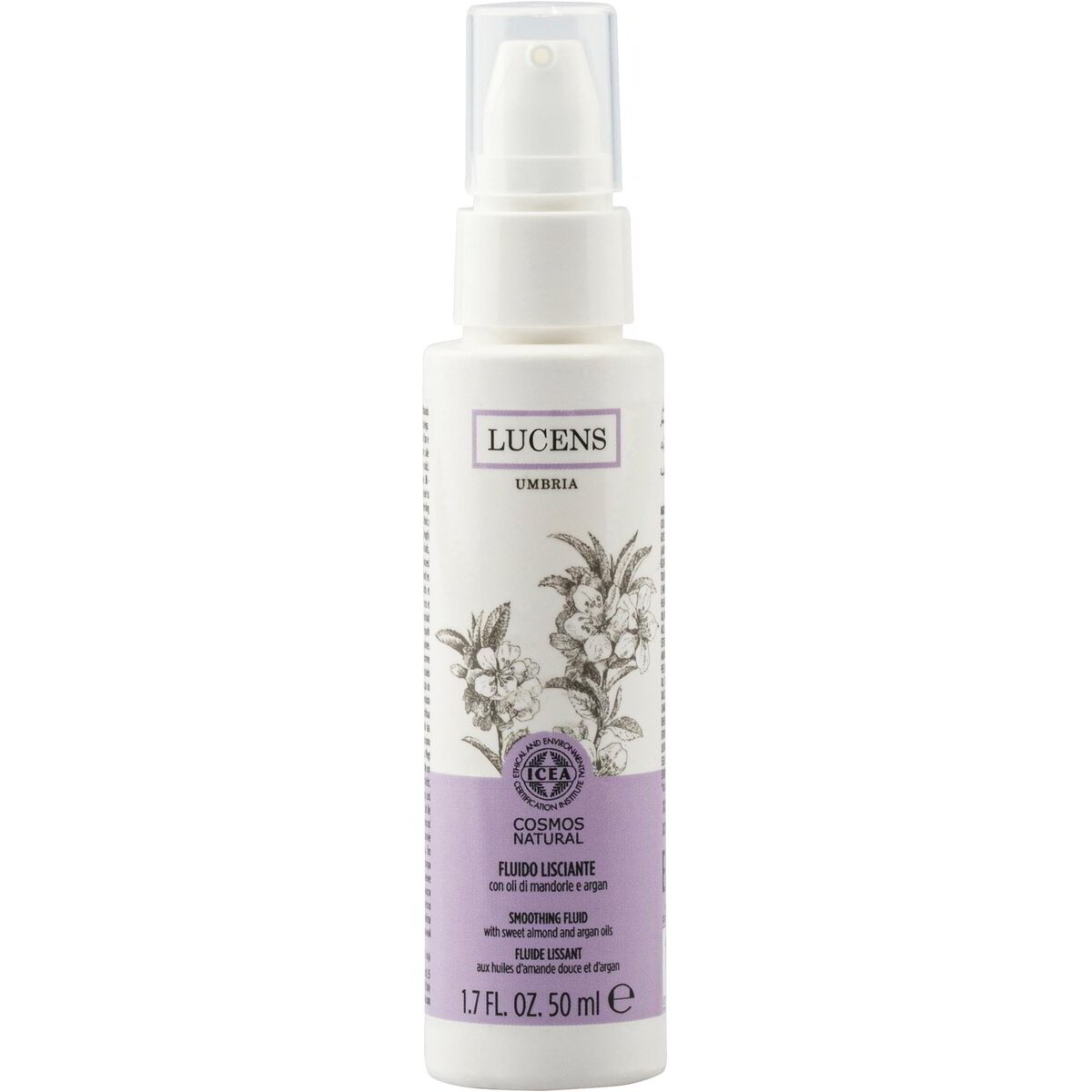 Fluido lisciante con oli di mandorle e argan