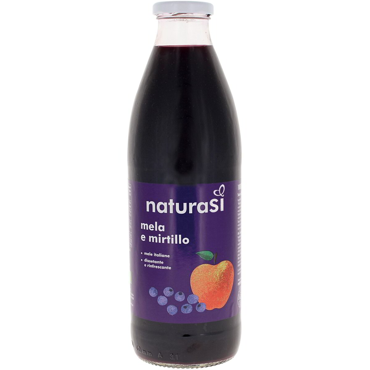 Succo di mela e mirtillo