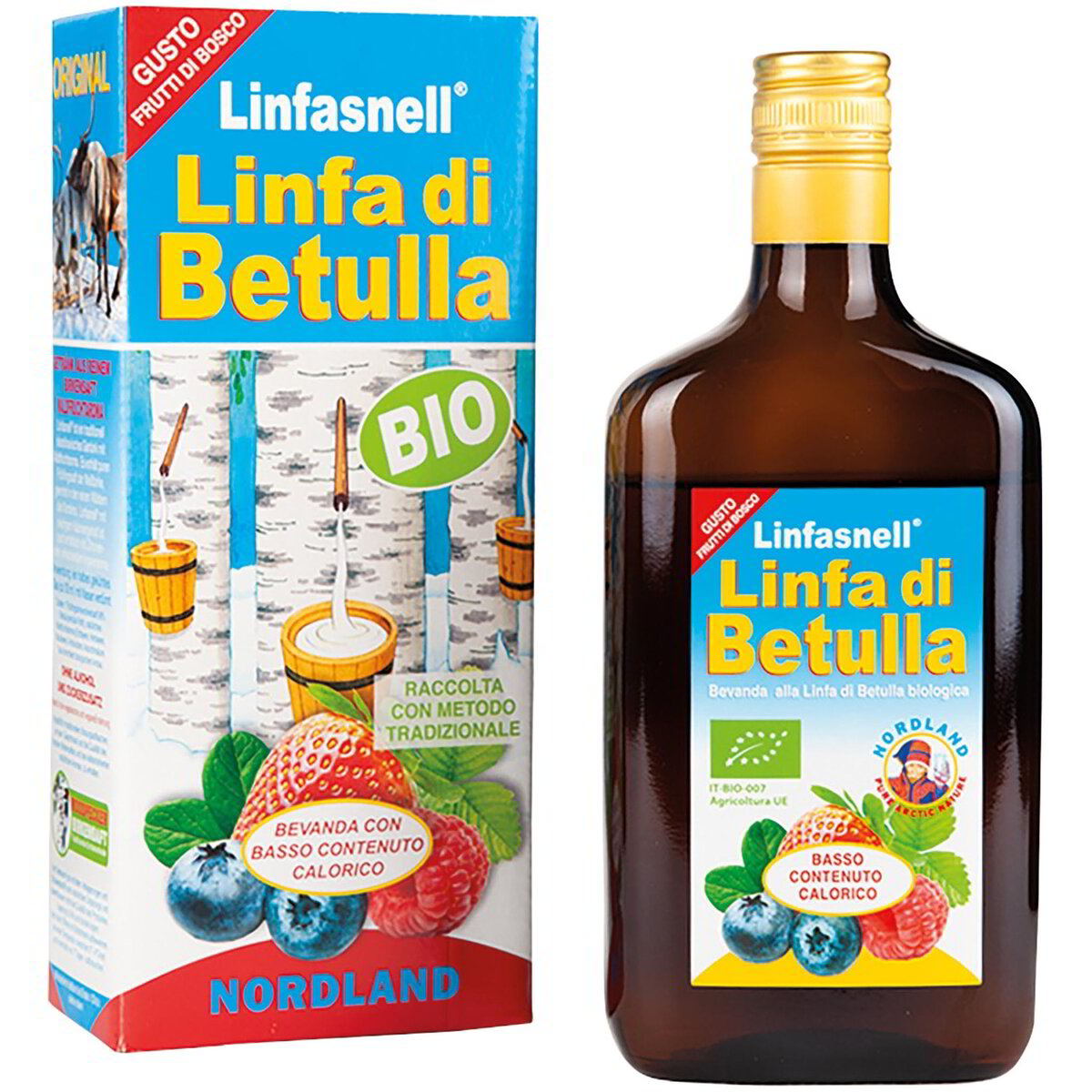 Linfa di betulla gusto frutti di bosco