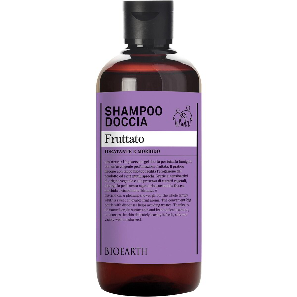 Shampoo doccia morbido e fruttato