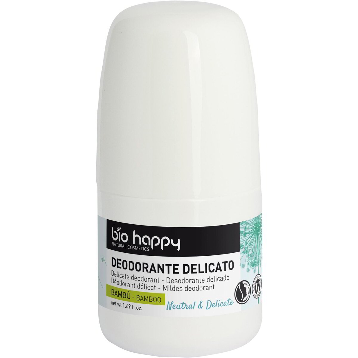 Deodorante roll-on delicato al bamboo