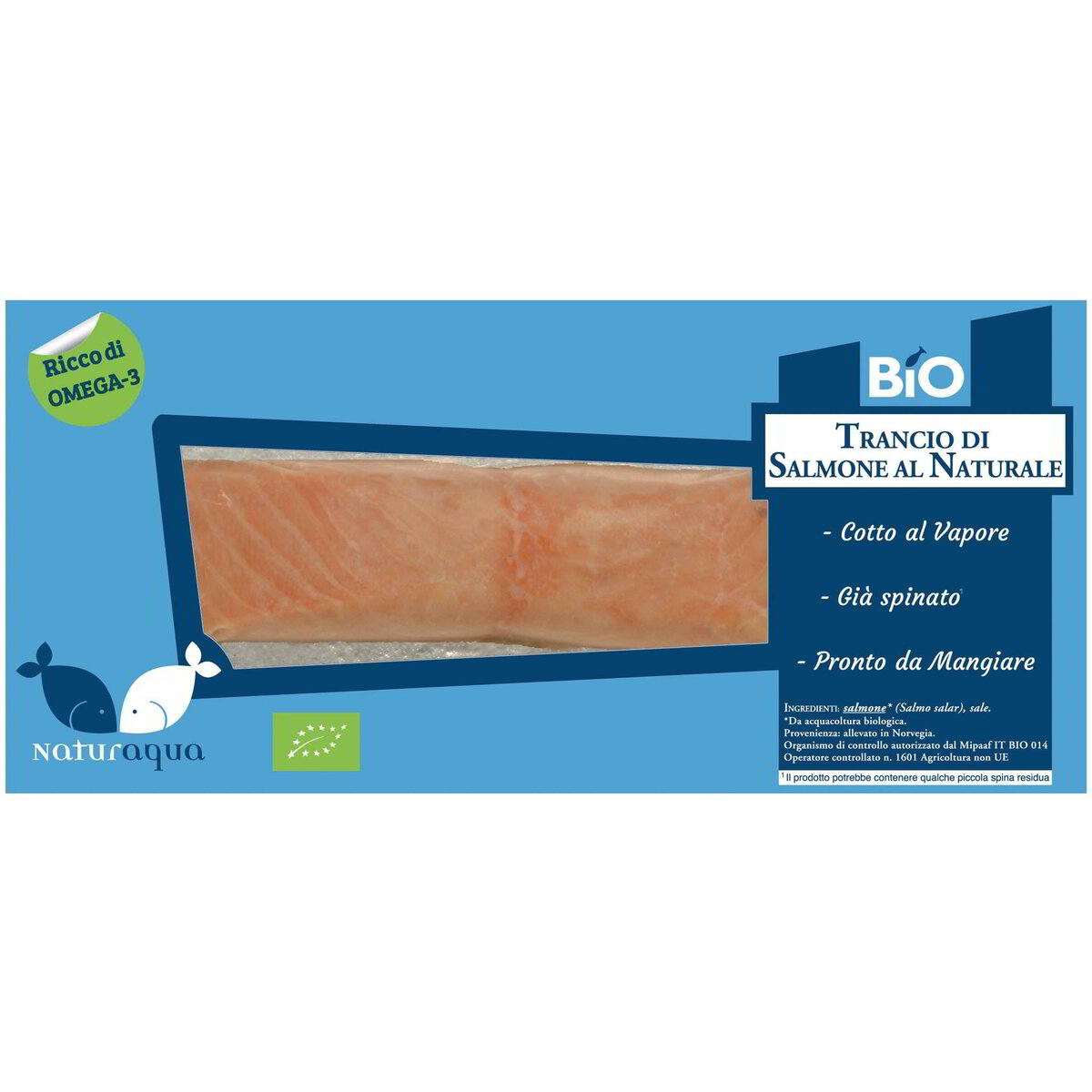 Trancio di salmone al naturale