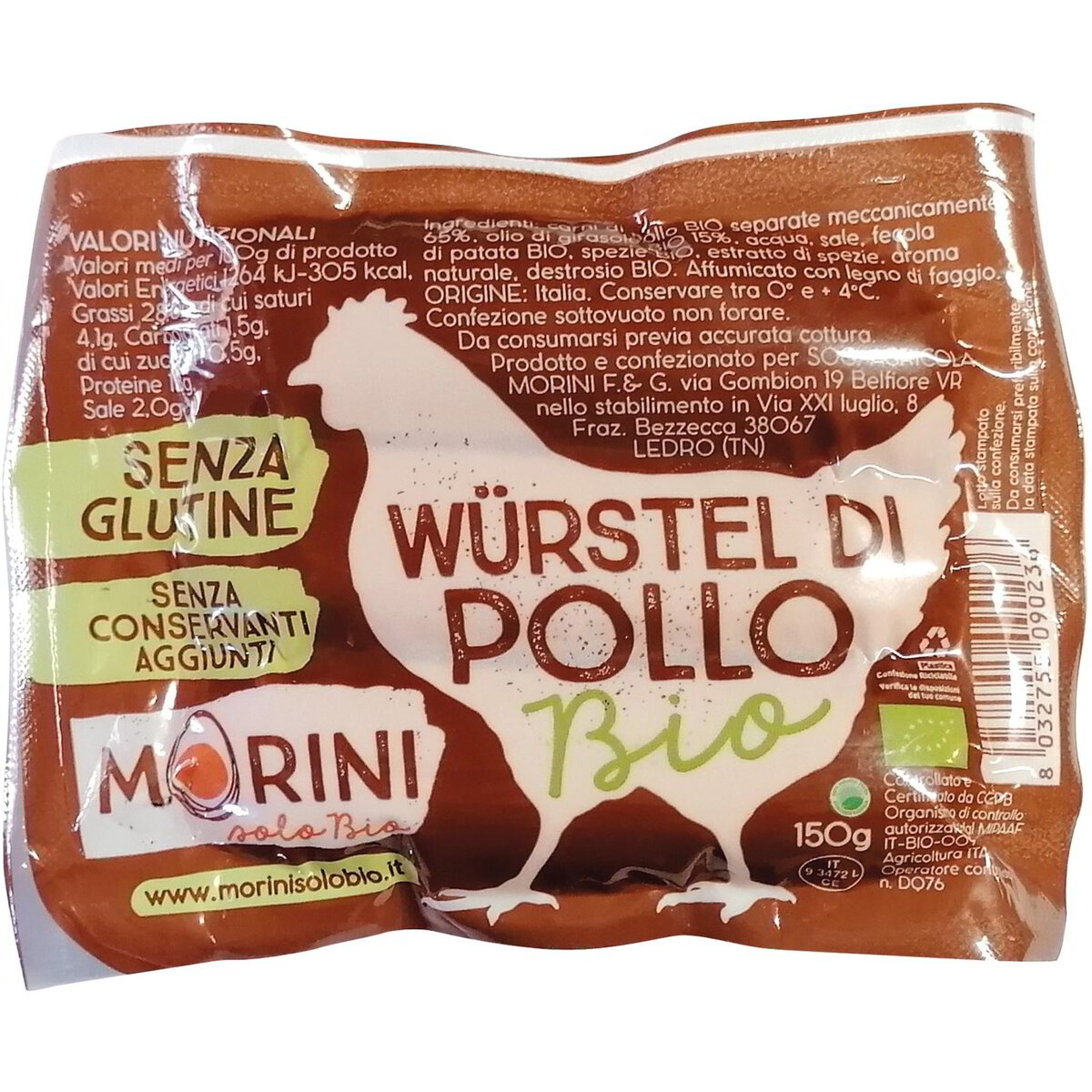 Würstel di pollo