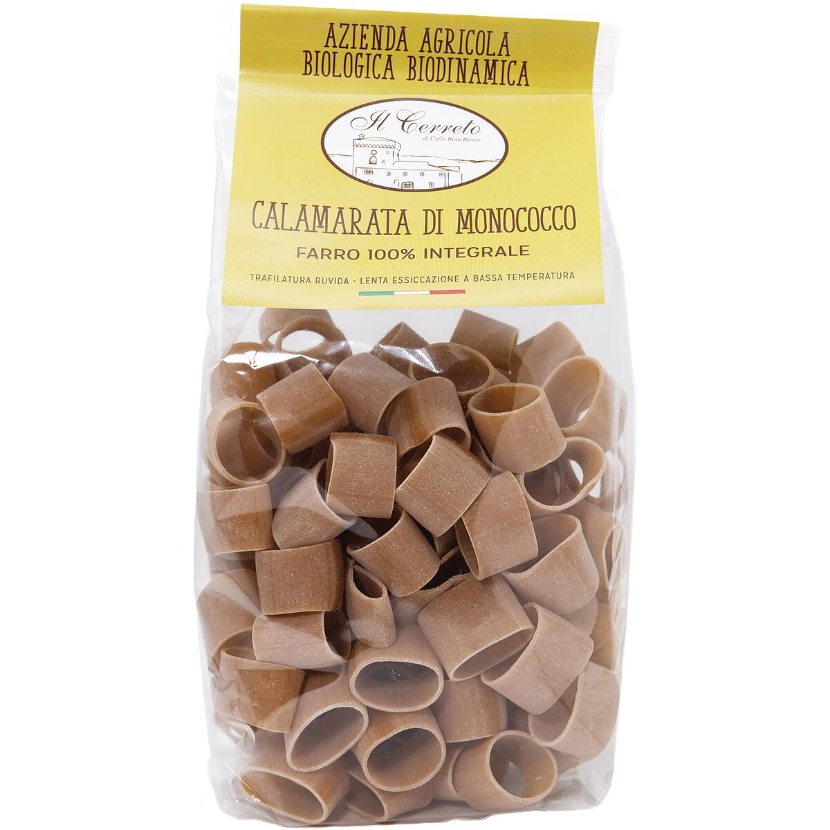 Calamarata di farro monococco integrale