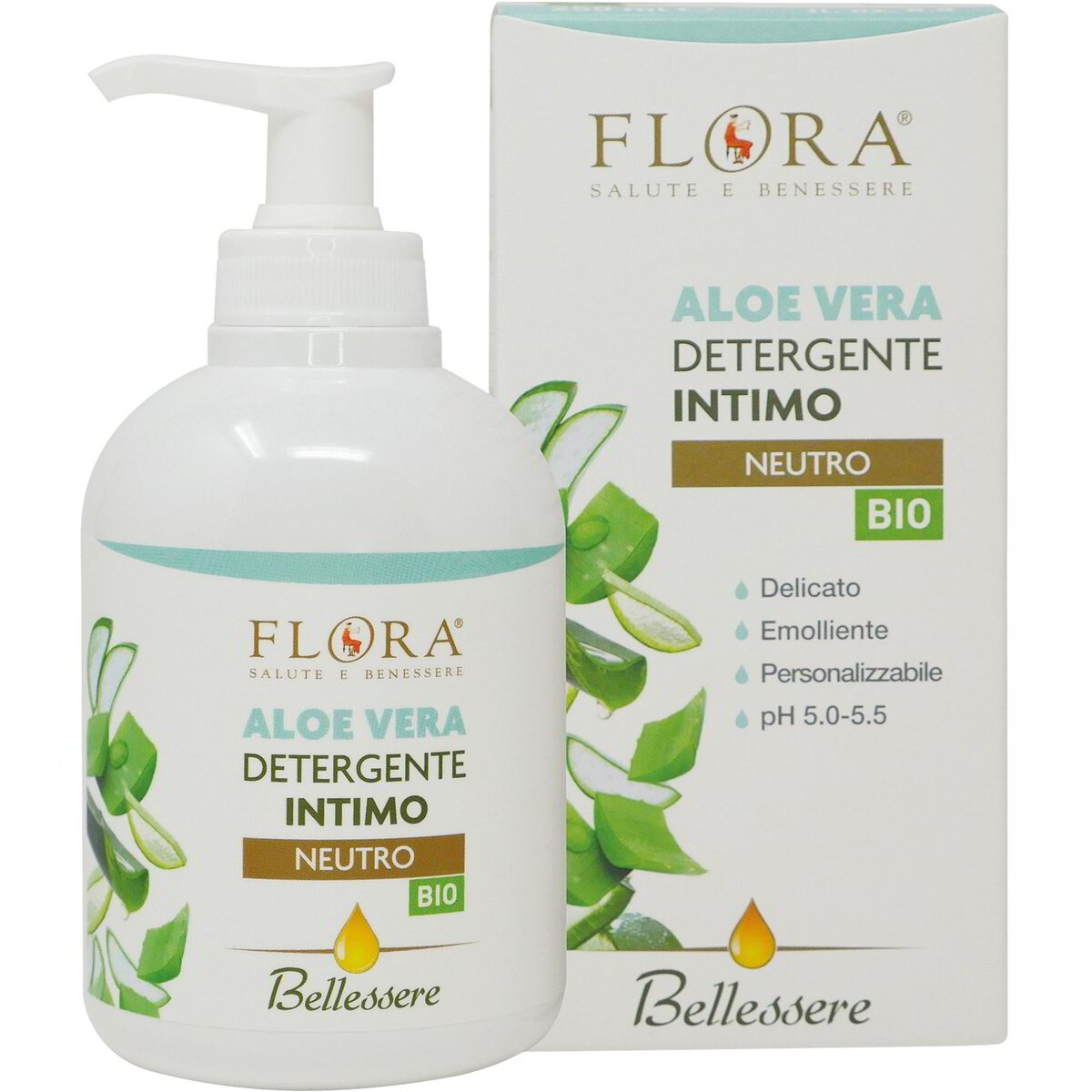 Detergente intimo igiene delicata con aloe vera