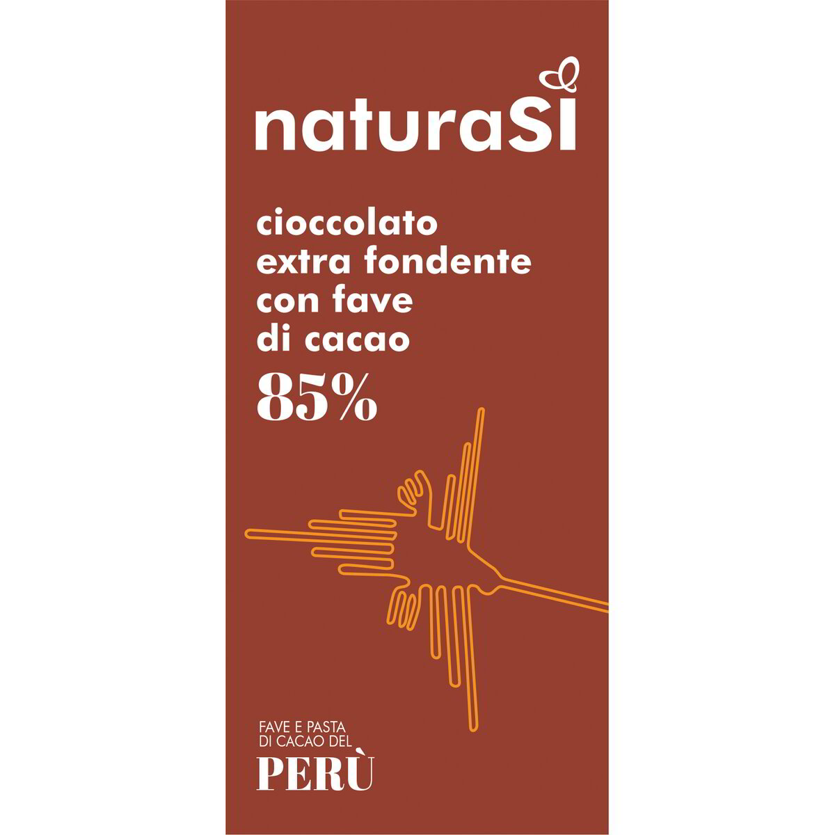 Cioccolato extra fondente 85% con fave di cacao