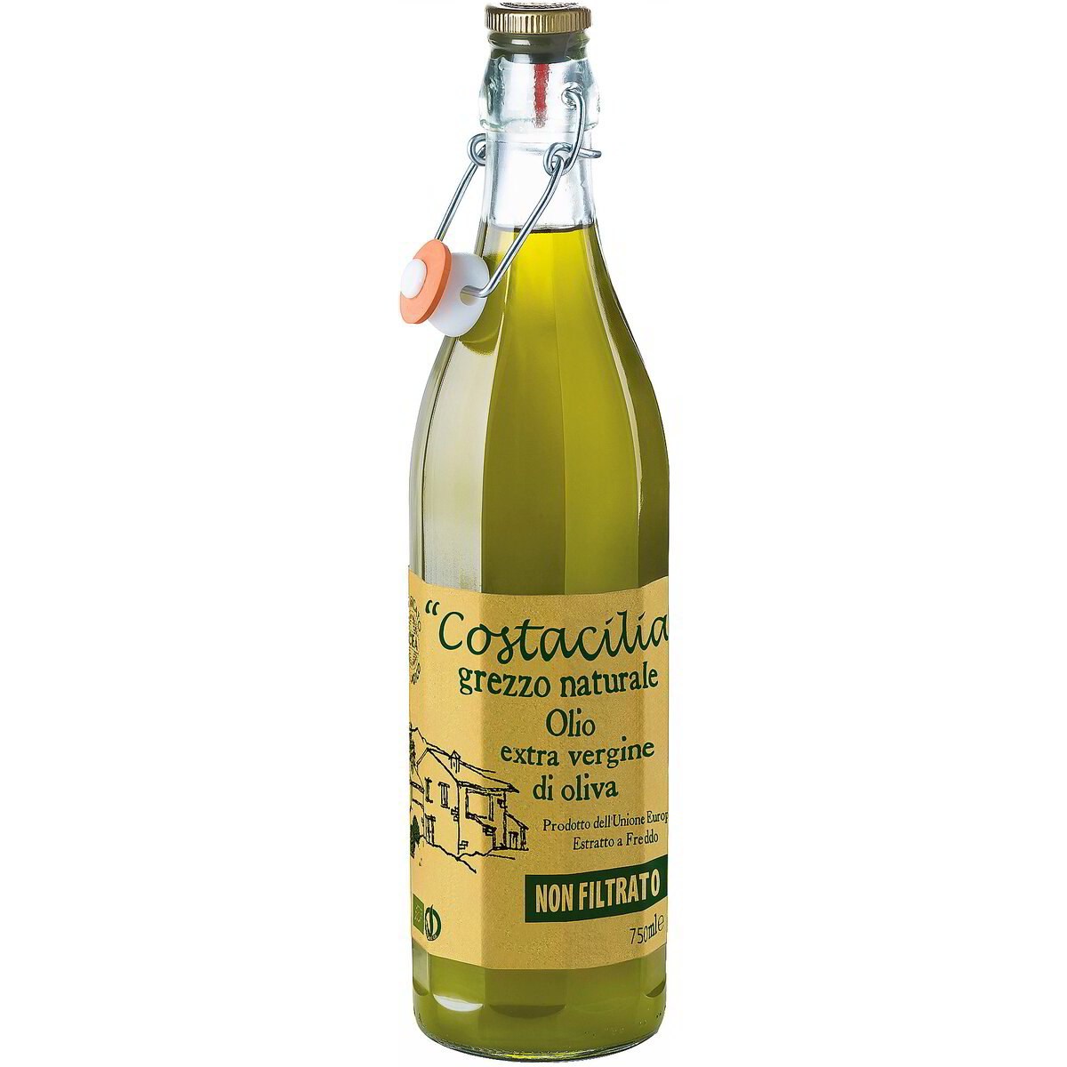 Olio extravergine d'oliva non filtrato